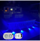 Surface mount underwater Marine light-  Blue color - 120W -WKU-120B - AZLED